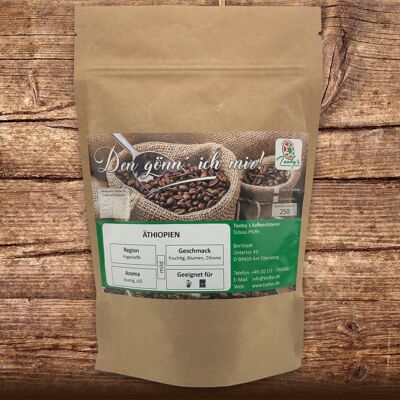 Filterkaffee Äth. Yirgacheffe Mamo Kacha- 500g ganze Bohne