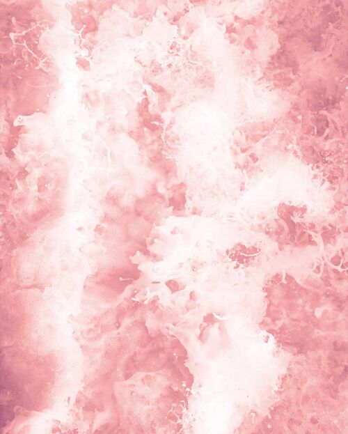 Wandbild - Pink Bubbles - Größe: 40 x 50 cm