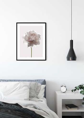 Murale - Rose - Dimensions : 30 x 40 cm 3