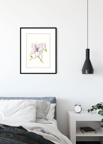 Papier peint - Magnolia Shine - Dimensions : 50 x 70 cm 3
