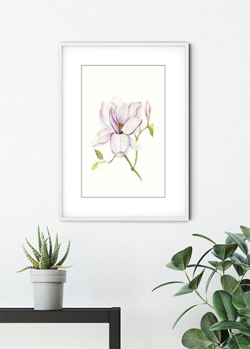 Papier peint - Magnolia Shine - Dimensions : 50 x 70 cm 6