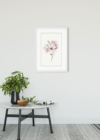 Murale - Fleur de Magnolia - Taille : 40 x 50 cm 2