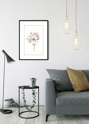 Murale - Fleur de Magnolia - Dimensions : 50 x 70 cm 5