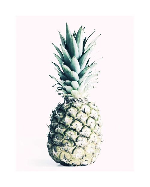 Wandbild - Pineapple  - Größe: 40 x 50 cm
