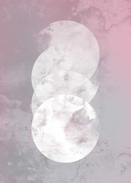 Wandbild - Tessera Noctis - Größe: 50 x 70 cm