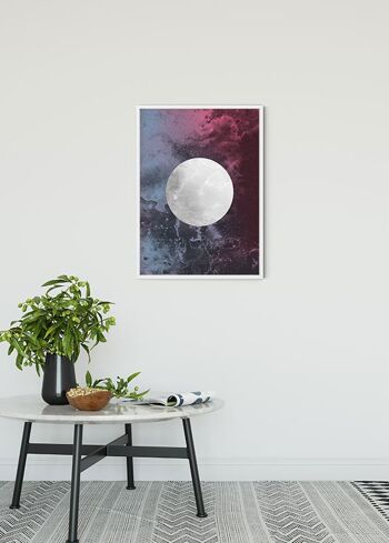 Peinture murale - Solum Luna - Format : 40 x 50 cm 2