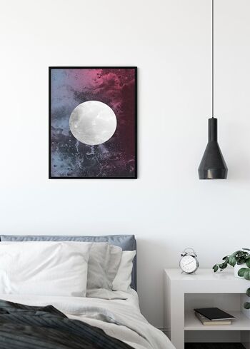 Peinture murale - Solum Luna - Format : 40 x 50 cm 3