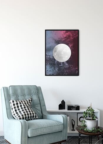 Peinture murale - Solum Luna - Format : 40 x 50 cm 4