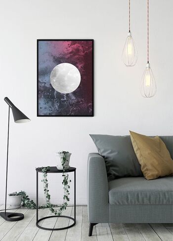 Peinture murale - Solum Luna - Format : 40 x 50 cm 5