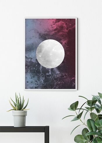 Peinture murale - Solum Luna - Format : 40 x 50 cm 6