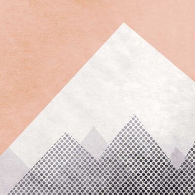 Papier Peint - Montagne Sauvage et Libre - Format : 30 x 40 cm