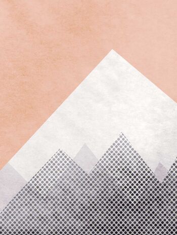Papier Peint - Montagne Sauvage et Libre - Format : 30 x 40 cm 1