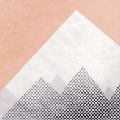 Papier Peint - Montagne Sauvage et Libre - Format : 40 x 50 cm