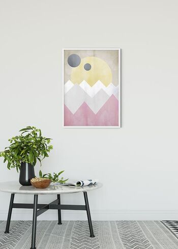 Papier peint - Lever de soleil printanier - Format : 30 x 40 cm 2