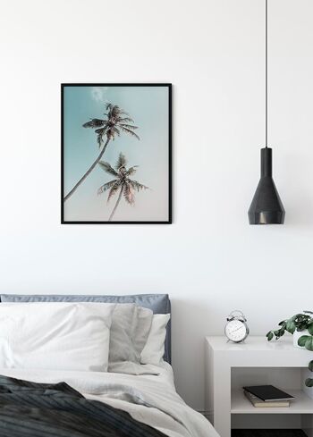 Papier peint - Palmiers de Miami - Format : 30 x 40 cm 3