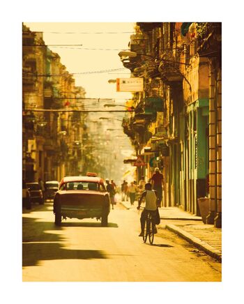 Murale - Rues de Cuba - Taille: 40 x 50 cm 1