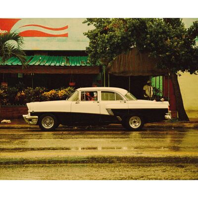 Wandbild - Cuba Car - Größe: 50 x 40 cm