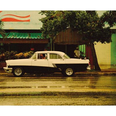 Wandbild - Cuba Car - Größe: 70 x 50 cm