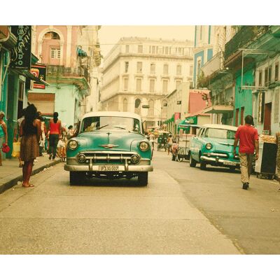 Wandbild - Cuba Rush - Größe: 40 x 30 cm