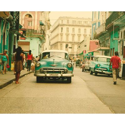 Wandbild - Cuba Rush - Größe: 40 x 30 cm