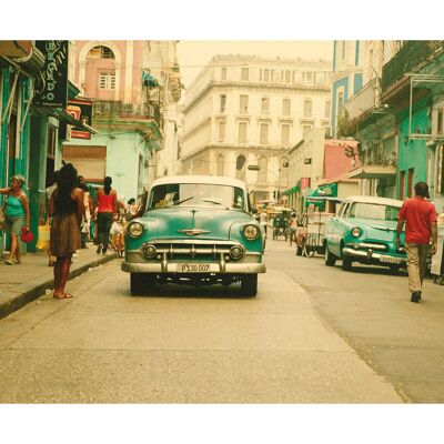 Wandbild - Cuba Rush - Größe: 50 x 40 cm