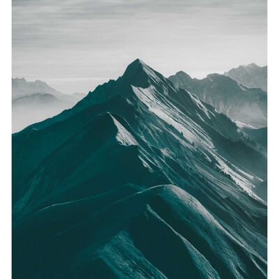 Wandbild - Mountains Top - Größe: 40 x 50 cm