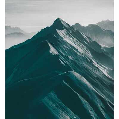 Wandbild - Mountains Top - Größe: 50 x 70 cm