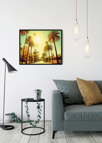 Papier peint - Palm Alley - Format : 50 x 40 cm 5