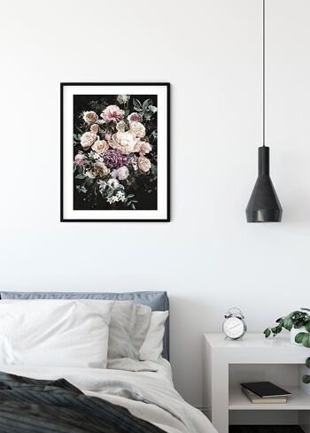 Murale - Bouquet Charmant - Format : 30 x 40 cm 3