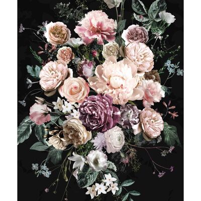 Mural - Charming Bouquet - Size: 40 x 50 cm