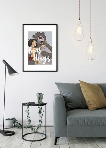 Papier peint - Bear Hug - Format : 30 x 40 cm 5