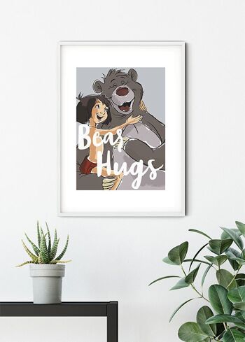 Papier peint - Bear Hug - Format : 30 x 40 cm 6