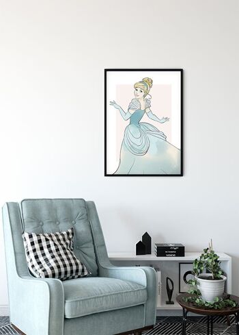 Papier Peint - Cendrillon Beauté - Format : 40 x 50 cm 4