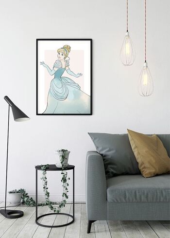 Papier Peint - Cendrillon Beauté - Format : 40 x 50 cm 5