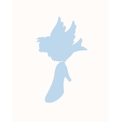 Wandbild - Cinderella Bird - Größe: 40 x 50 cm