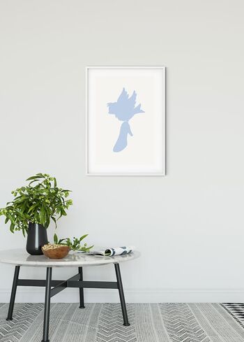 Papier peint - Oiseau Cendrillon - Dimensions : 40 x 50 cm 2