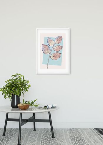 Papier Peint - Plante Cendrillon - Dimensions : 50 x 70 cm 2