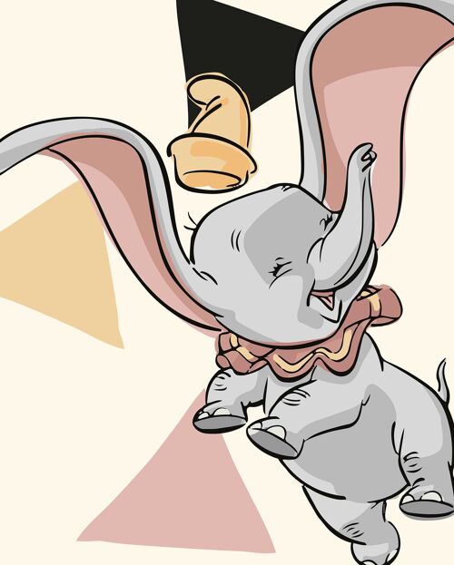 Wandbild - Dumbo Angles - Größe: 40 x 50 cm