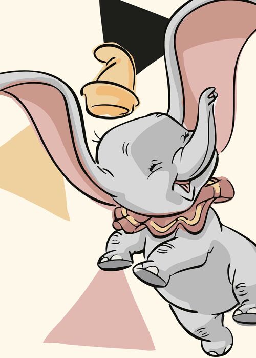 Wandbild - Dumbo Angles - Größe: 50 x 70 cm