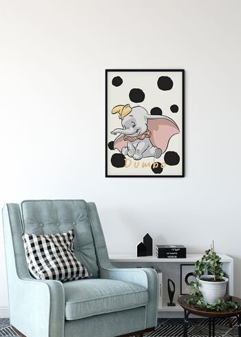 Papier peint - Dumbo Dots - Taille : 50 x 70 cm 4