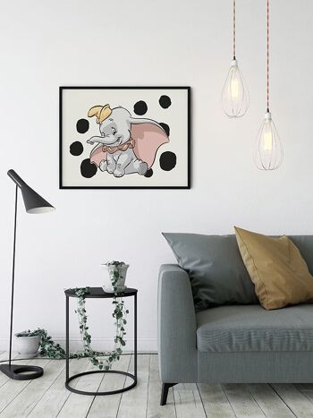Papier Peint - Paysage Dumbo Dots - Dimensions : 50 x 40 cm 3