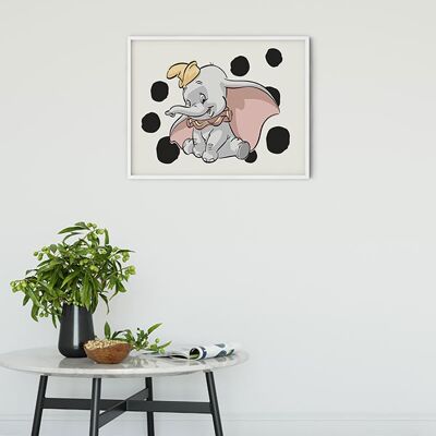 Murale - Dumbo Dots Landscape - Dimensioni: 70 x 50 cm