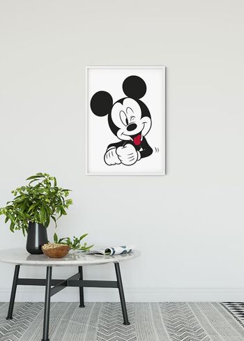 Papier peint - Mickey Mouse Funny - Dimensions : 30 x 40 cm 2