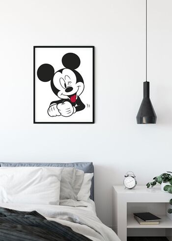 Papier peint - Mickey Mouse Funny - Dimensions : 30 x 40 cm 3