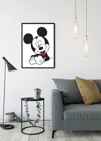 Papier peint - Mickey Mouse Funny - Dimensions : 30 x 40 cm 5
