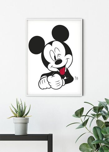 Papier peint - Mickey Mouse Funny - Dimensions : 30 x 40 cm 6