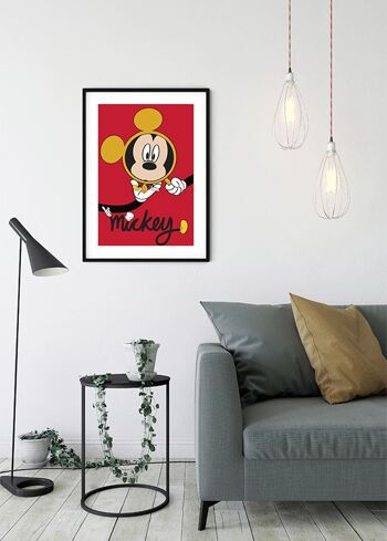 Papier Peint - Loupe Mickey Mouse - Dimensions : 30 x 40 cm 5