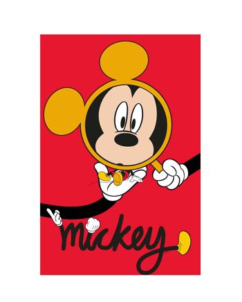 Papier Peint - Loupe Mickey Mouse - Dimensions : 40 x 50 cm 1