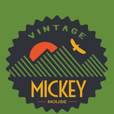 Wandbild - Mickey Mouse Vintage - Größe: 30 x 40 cm