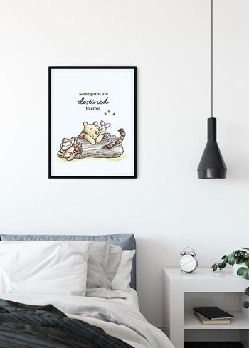 Papier peint - Chemin de Winnie l'ourson - Format : 30 x 40 cm 3